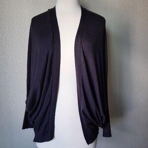 MNG Basics by Mango Dolman Cardigan Sweater sz XS